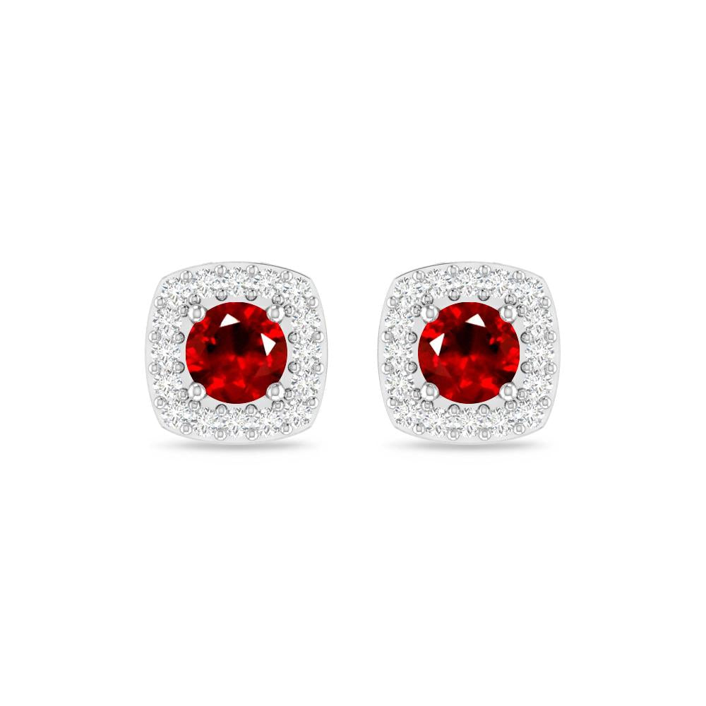 White Gold - Ruby