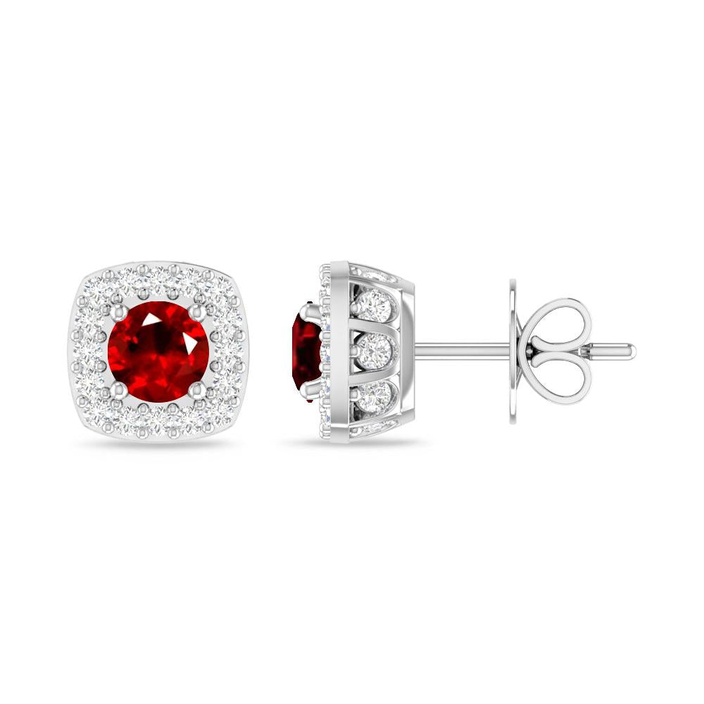 White Gold - Ruby