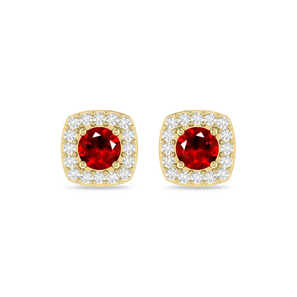 Yellow Gold - Ruby