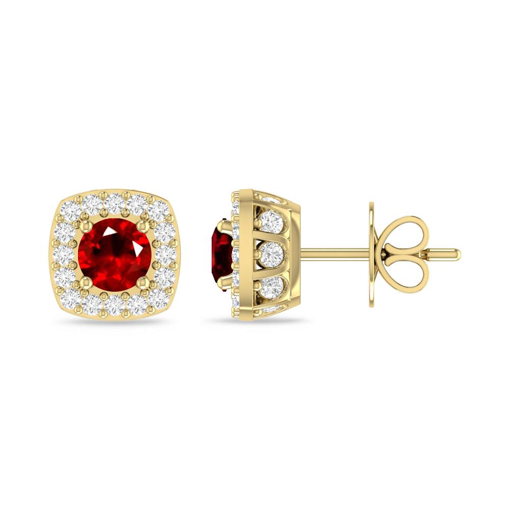 Yellow Gold - Ruby