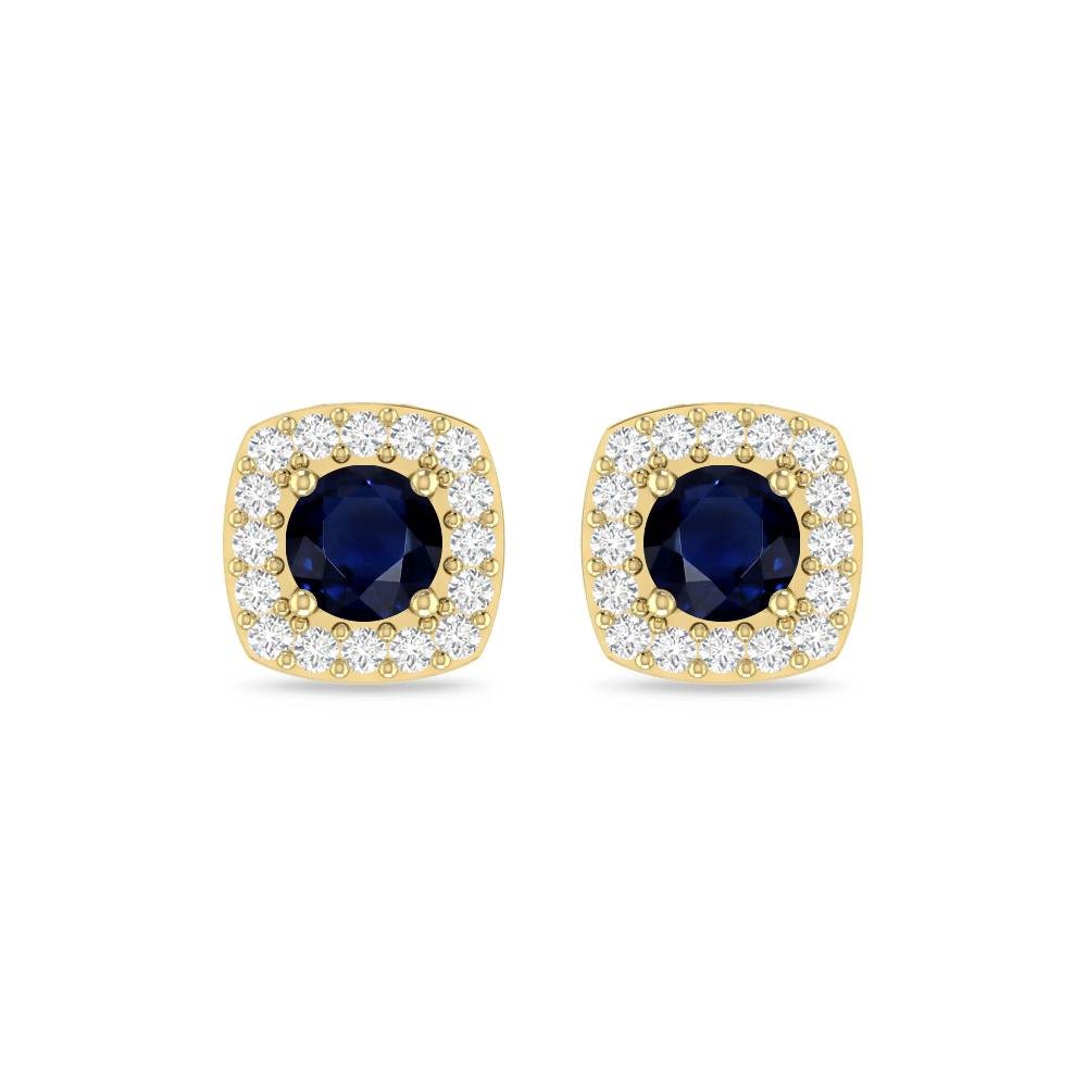 Yellow Gold - Sapphire