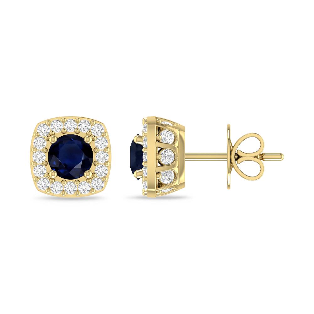 Yellow Gold - Sapphire