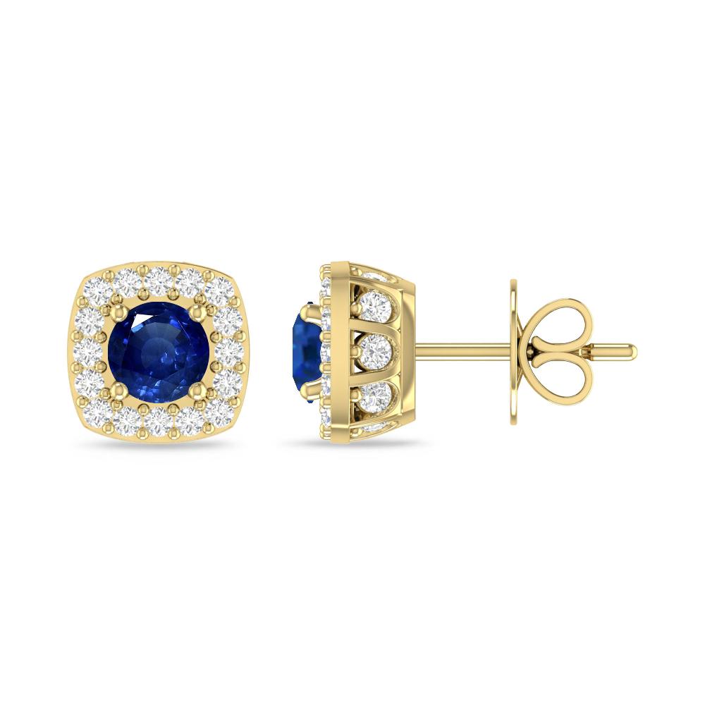 Yellow Gold - Sapphire