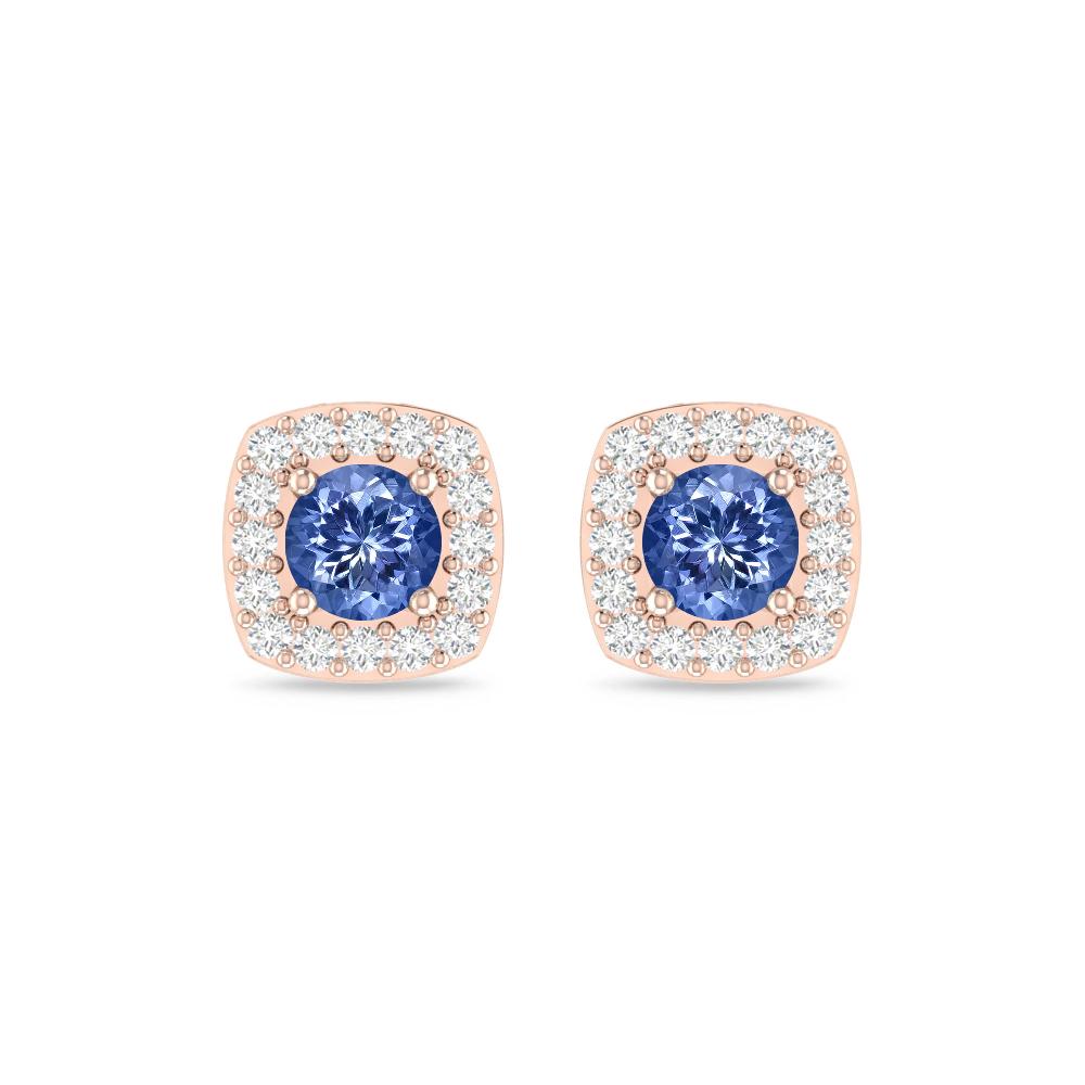 Rose Gold - Tanzanite