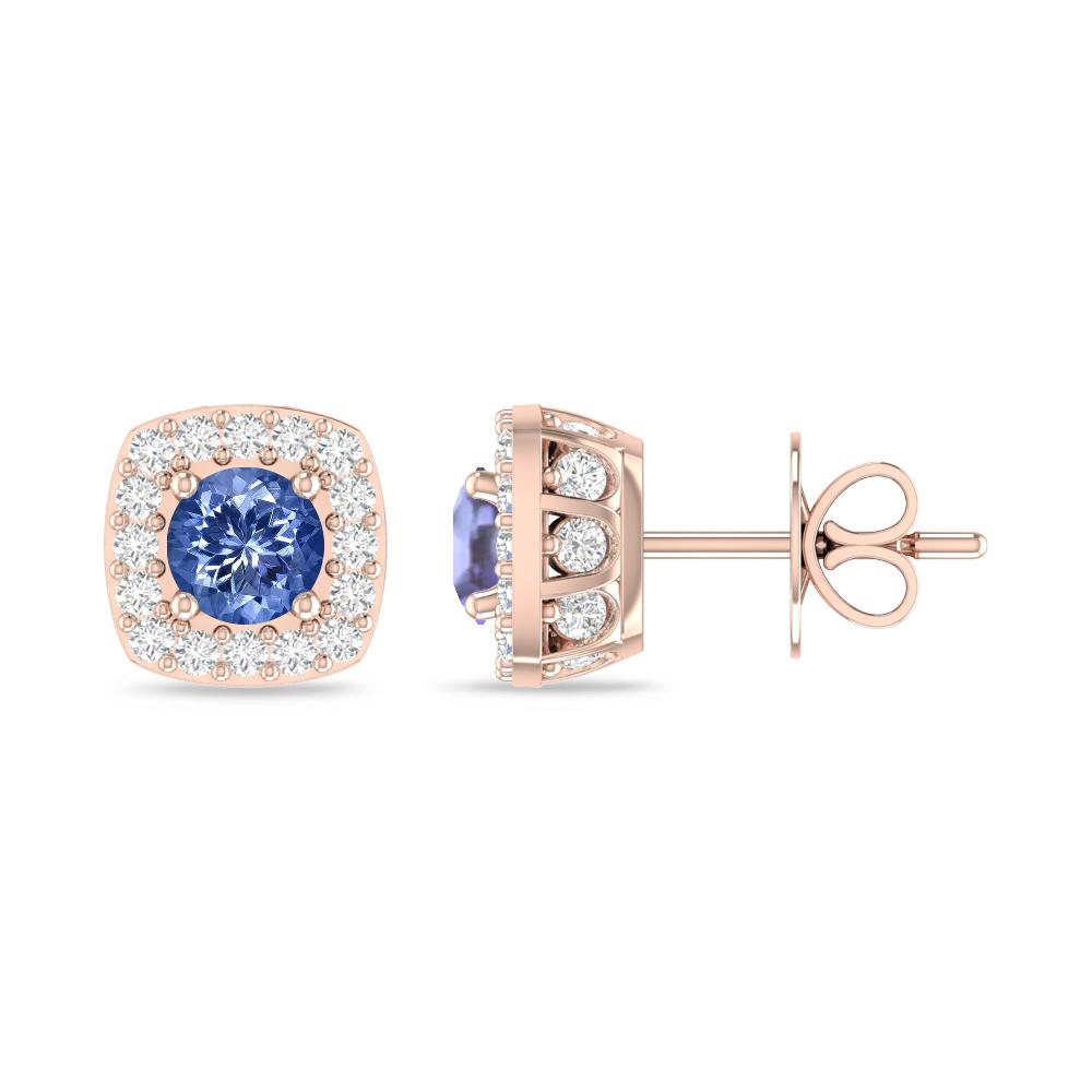 Rose Gold - Tanzanite