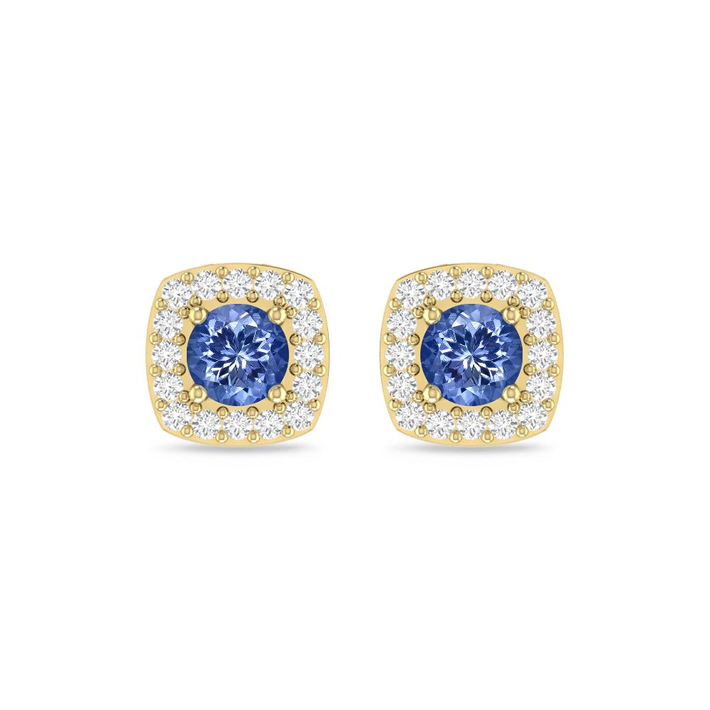 Yellow Gold - Tanzanite