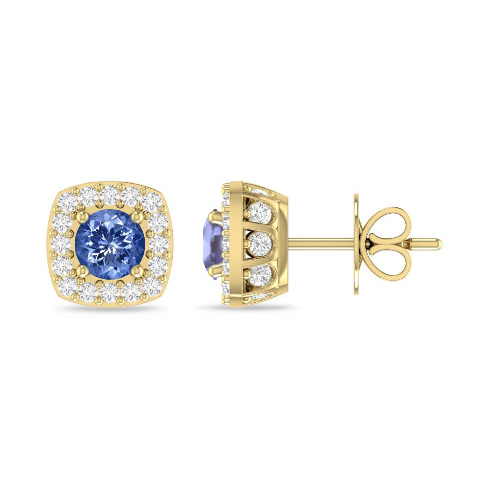 Yellow Gold - Tanzanite