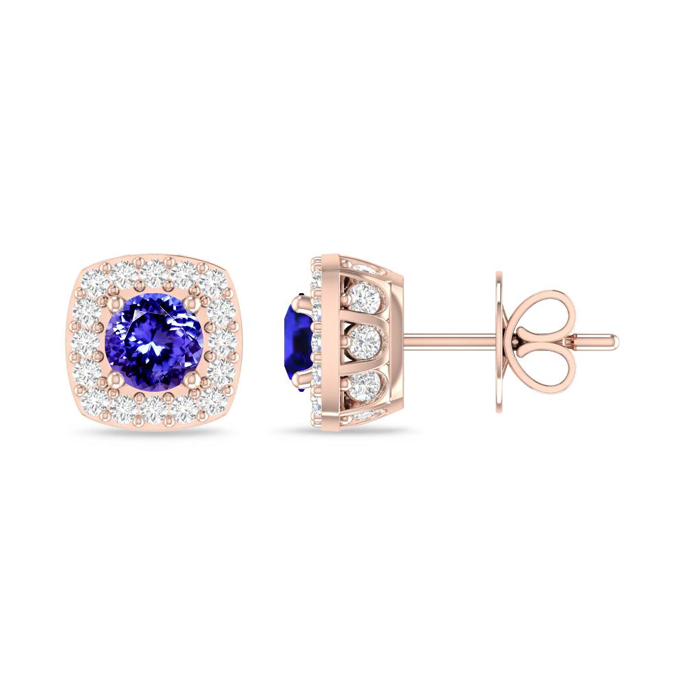 Rose Gold - Tanzanite