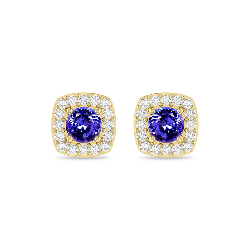 Yellow Gold - Tanzanite