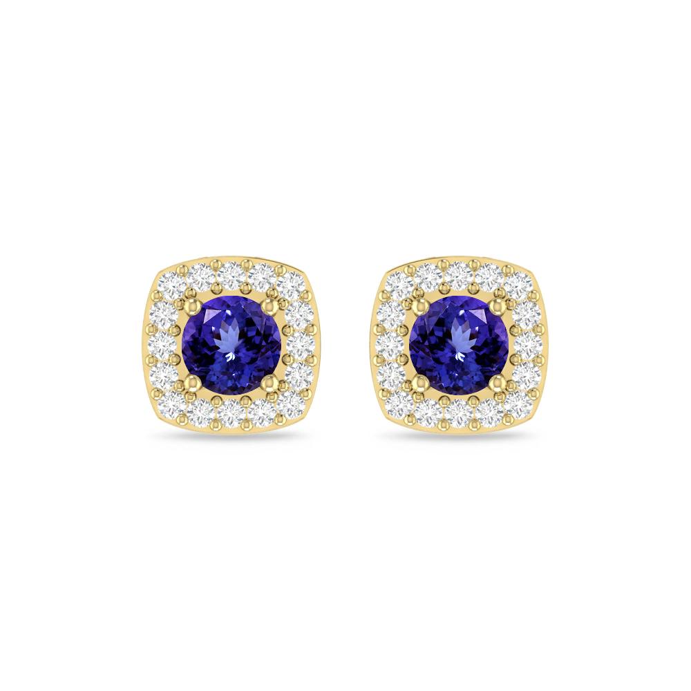 Yellow Gold - Tanzanite