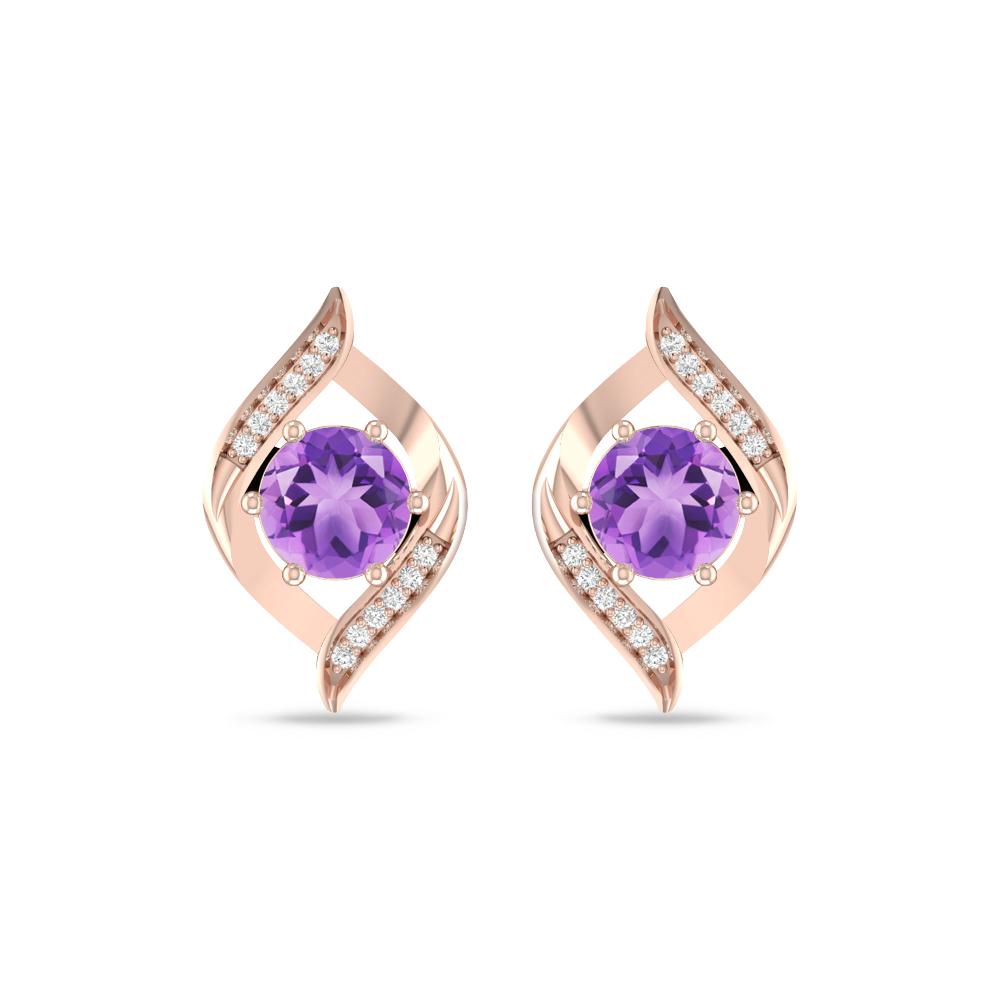 Rose Gold - Amethyst