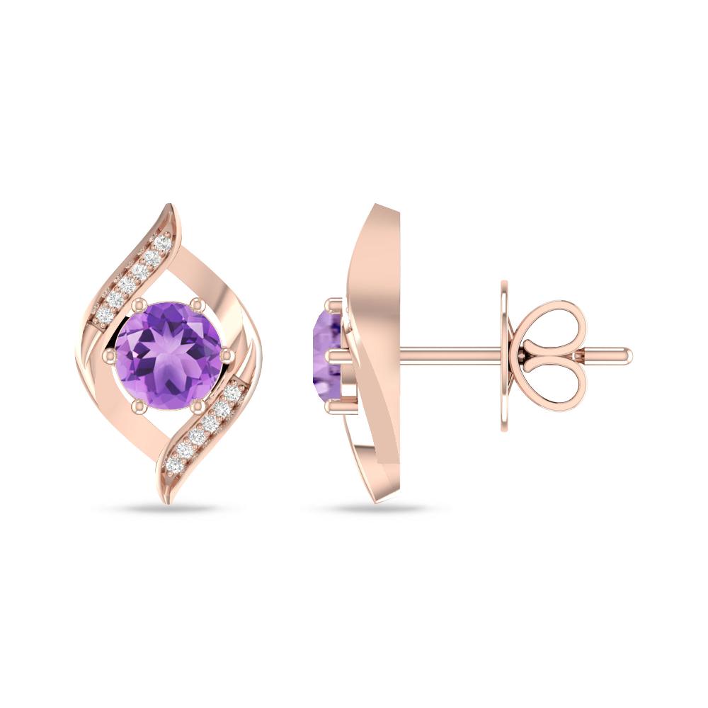 Rose Gold - Amethyst