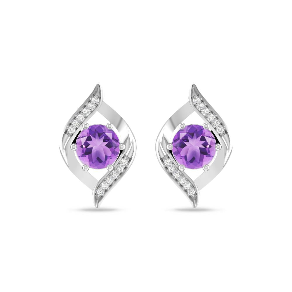 White Gold - Amethyst