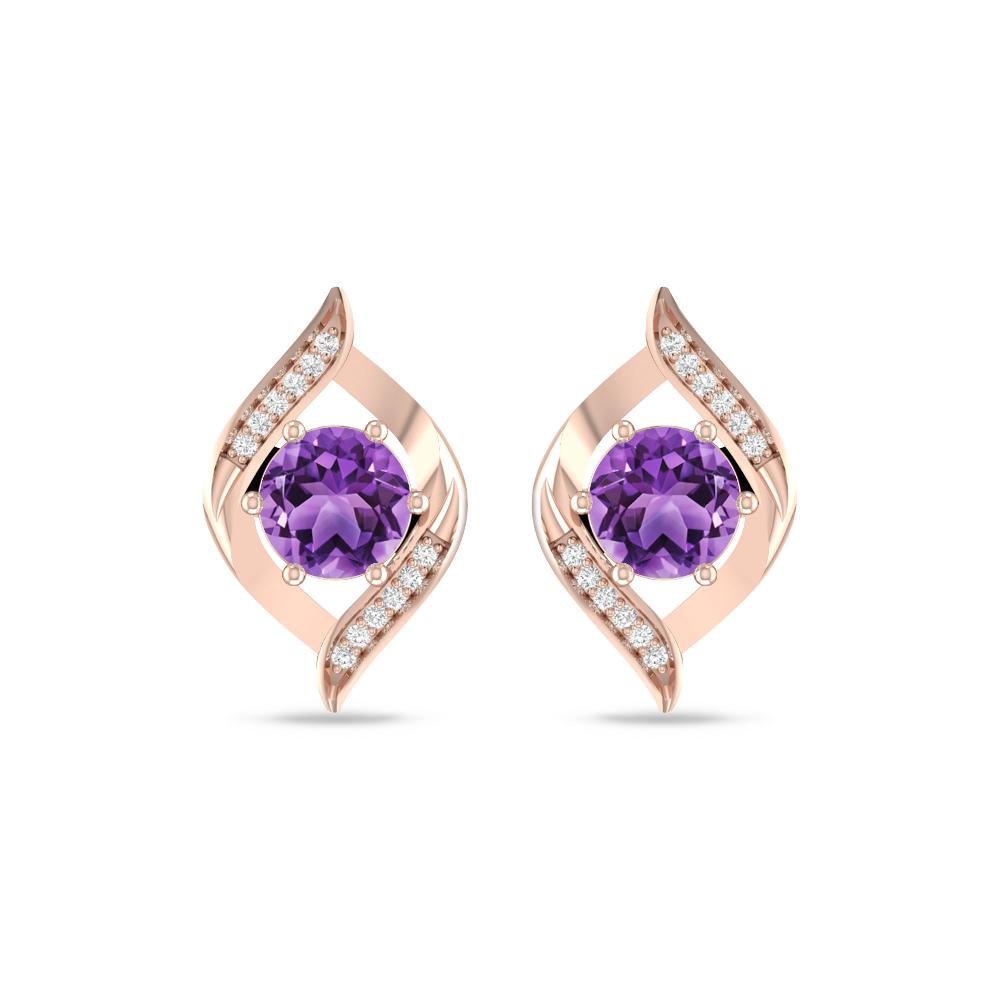 Rose Gold - Amethyst