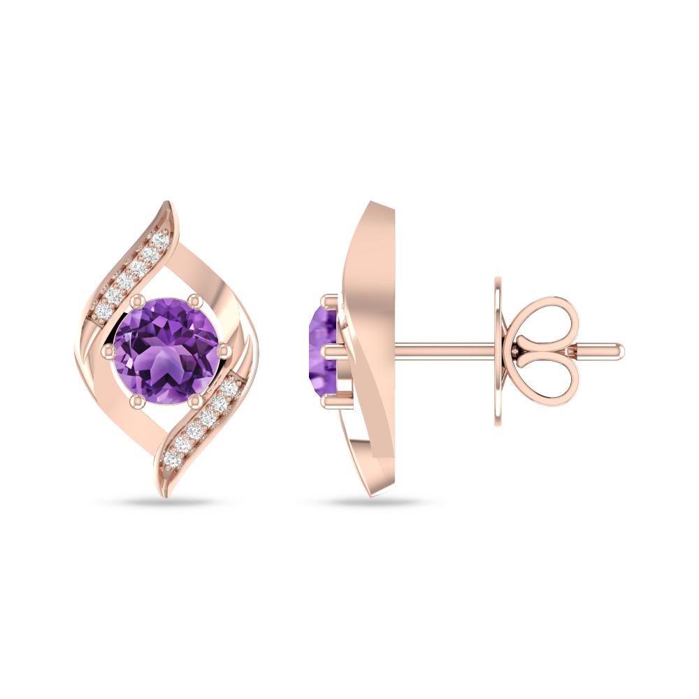 Rose Gold - Amethyst