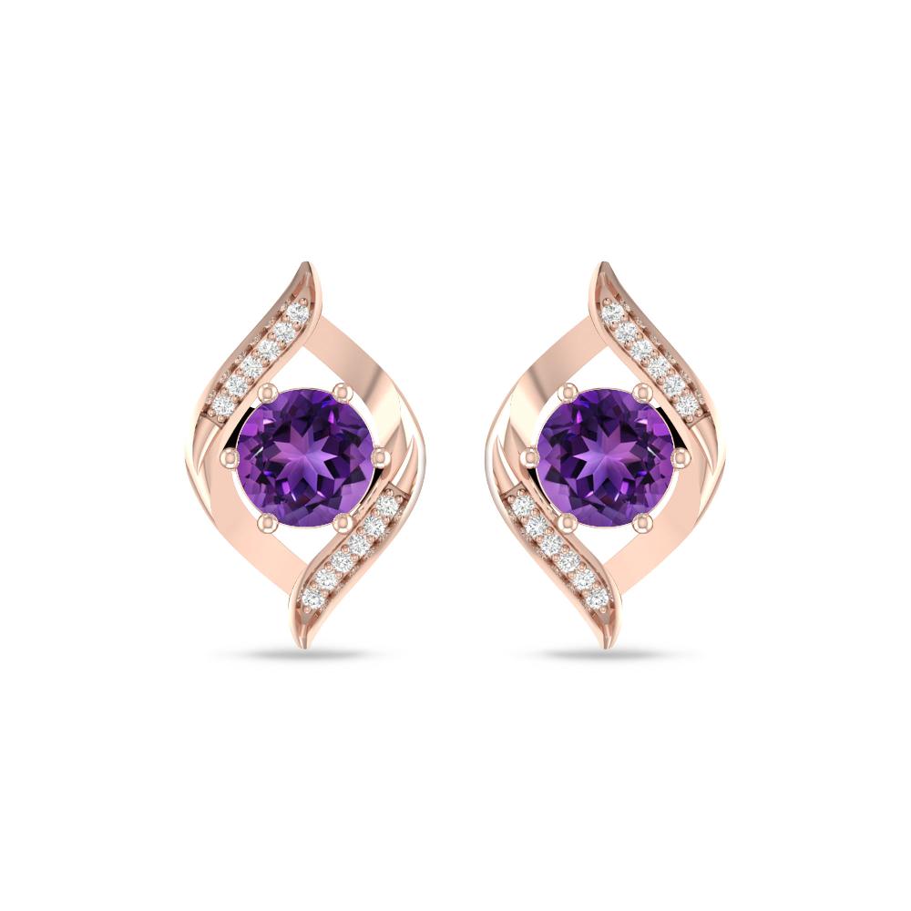 Rose Gold - Amethyst