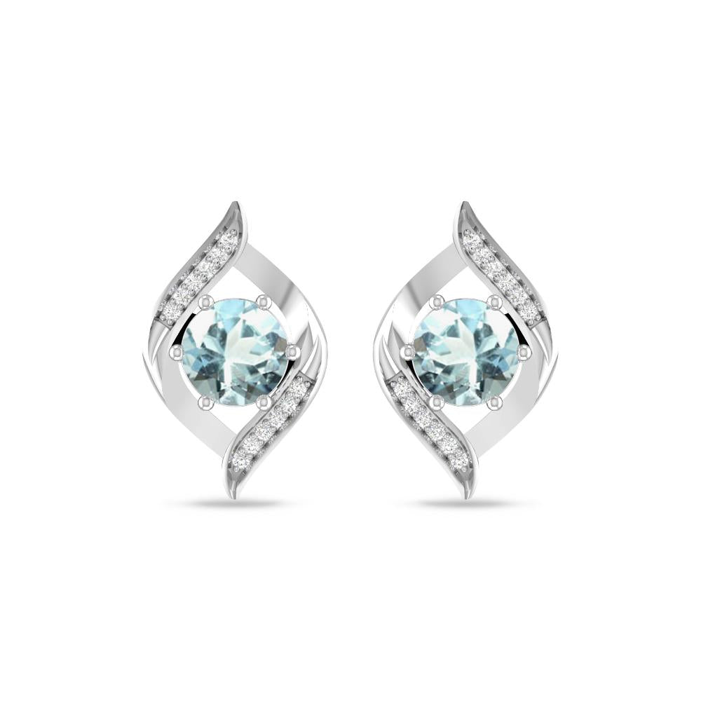White Gold - Aquamarine