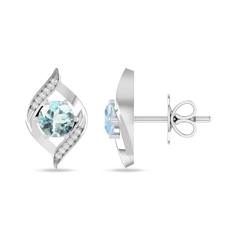 White Gold - Aquamarine