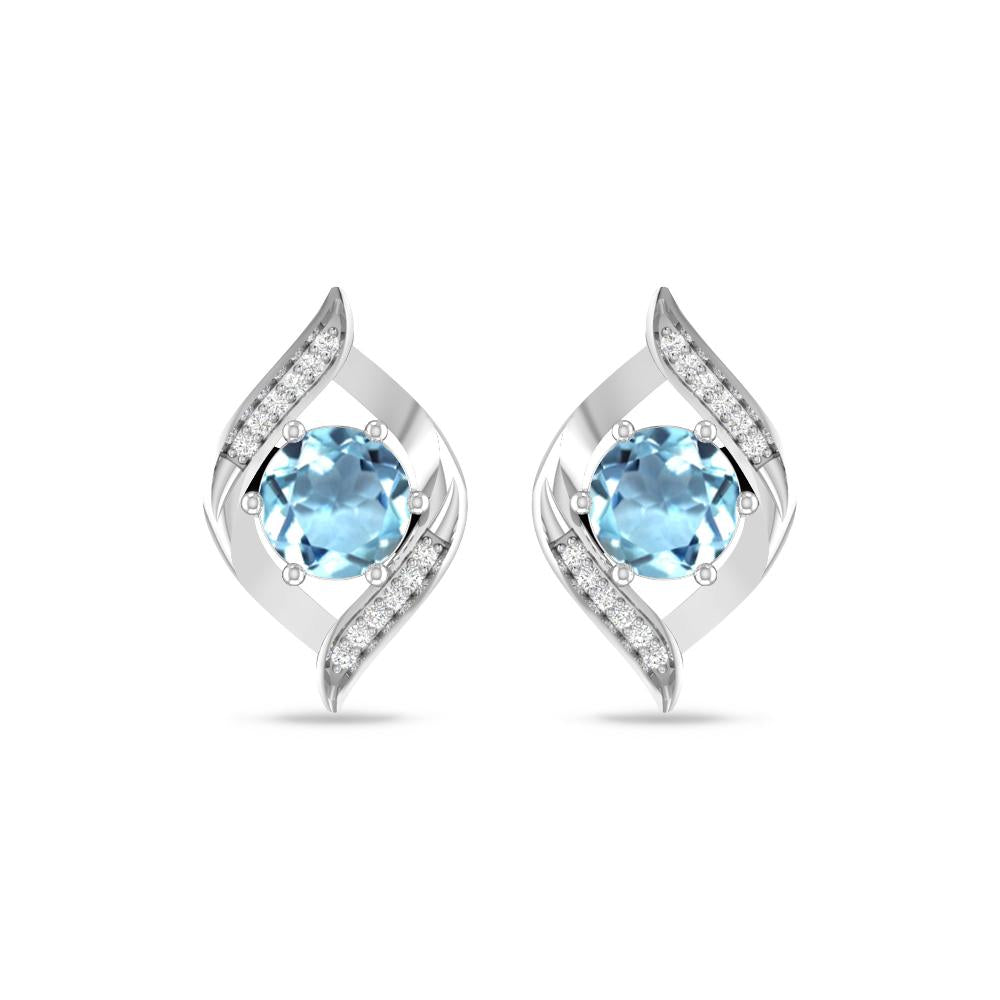White Gold - Aquamarine
