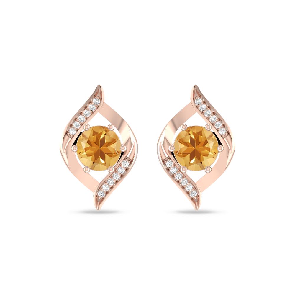 Rose Gold - Citrine