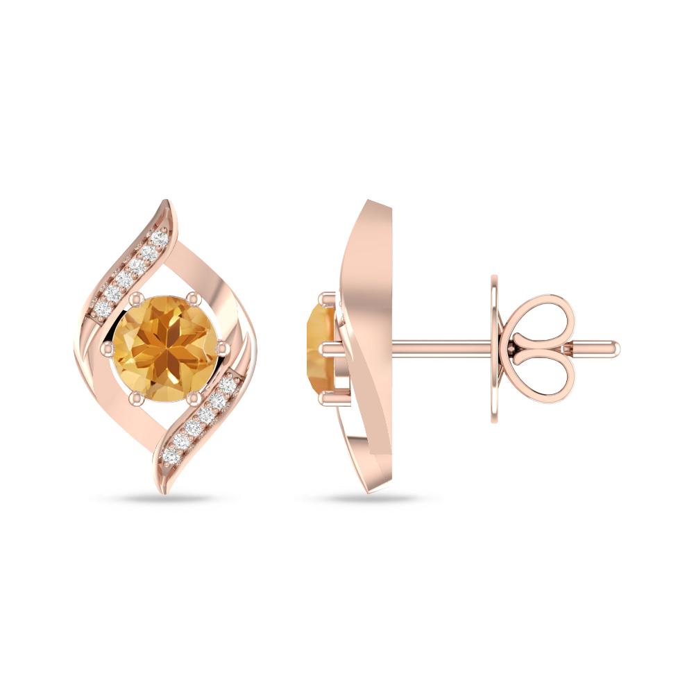 Rose Gold - Citrine