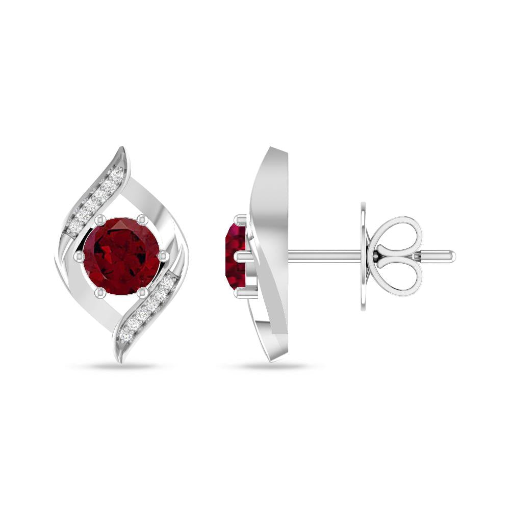 White Gold - Garnet