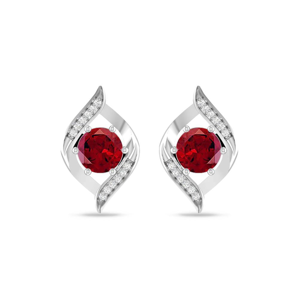 White Gold - Garnet