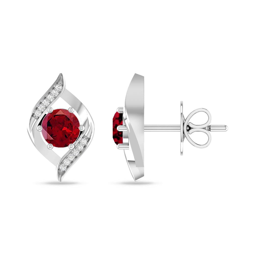 White Gold - Garnet