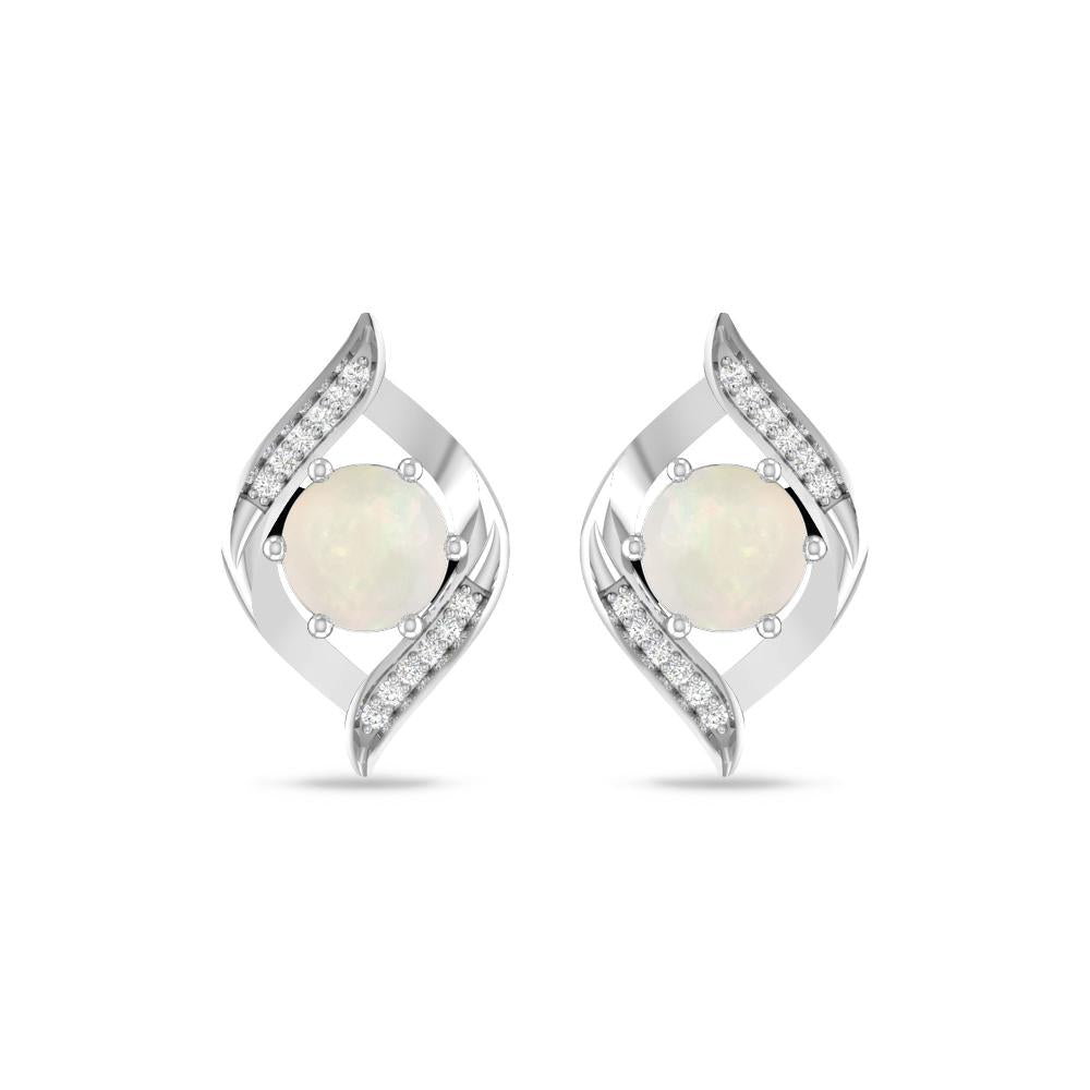 White Gold - Opal