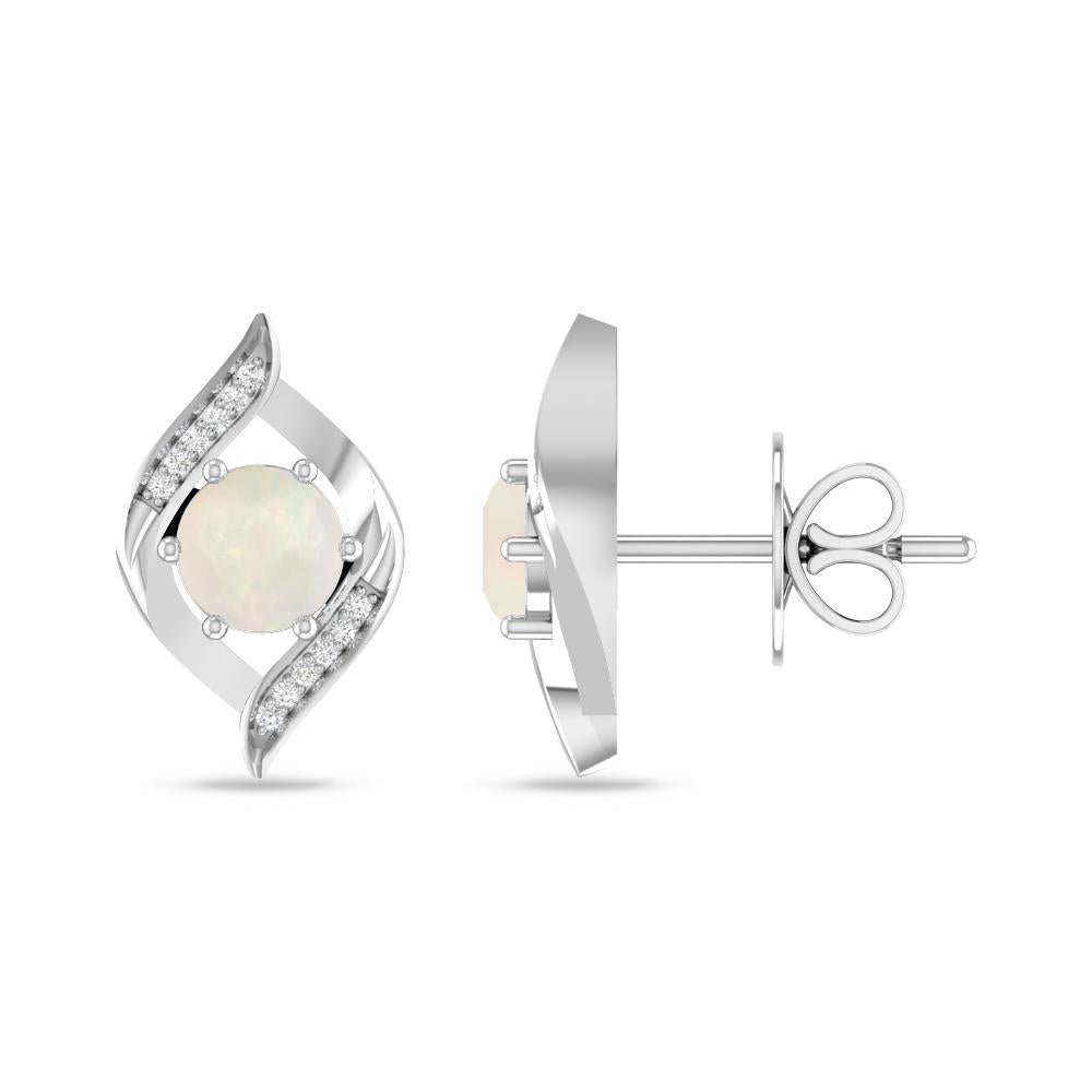 White Gold - Opal
