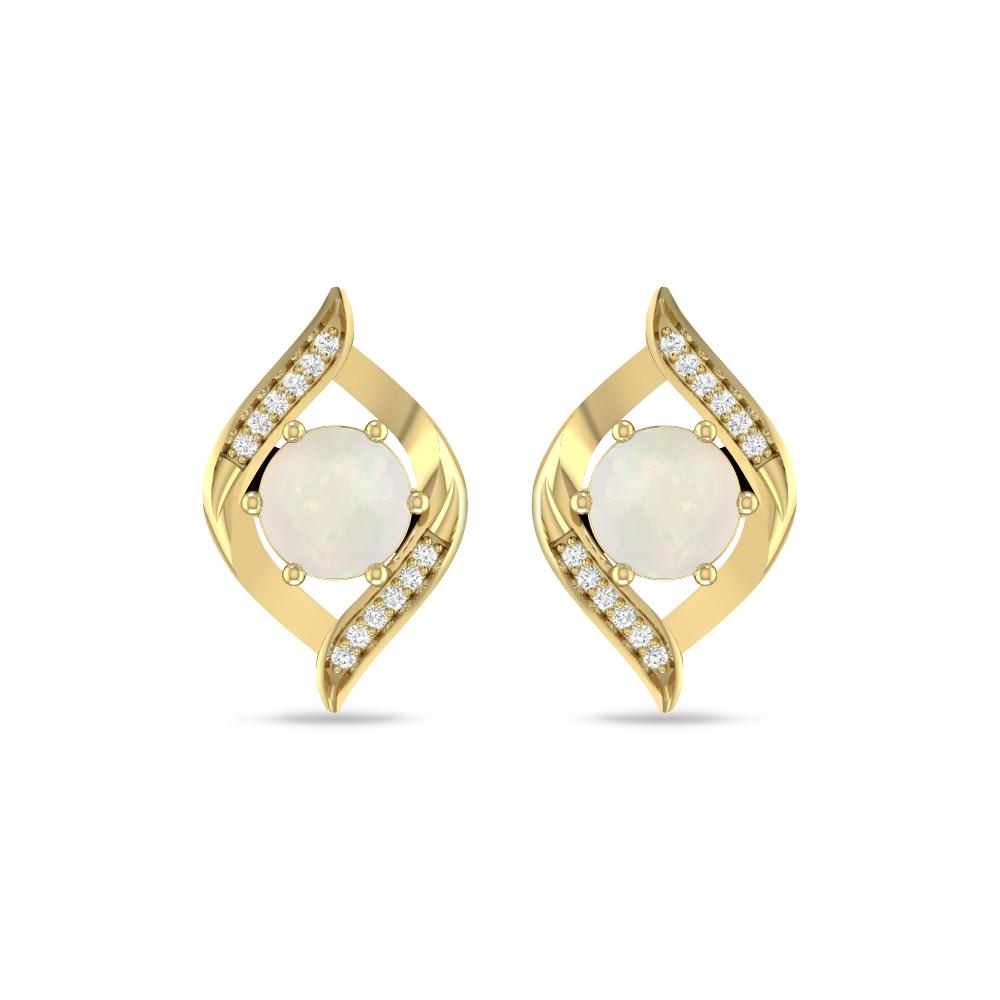 Yellow Gold - Opal