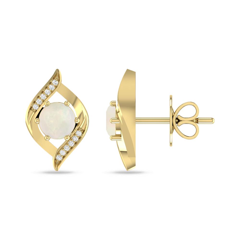 Yellow Gold - Opal