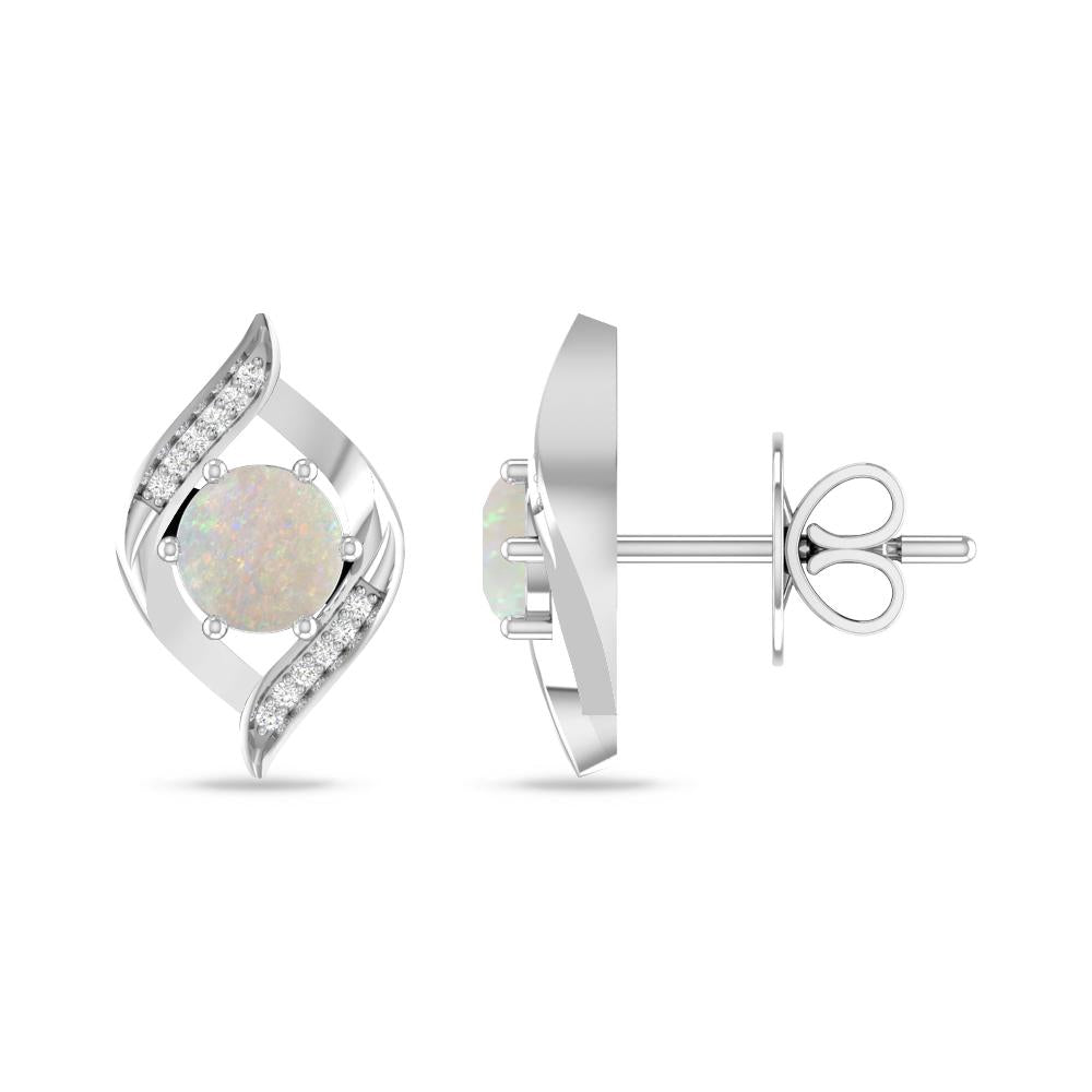 White Gold - Opal