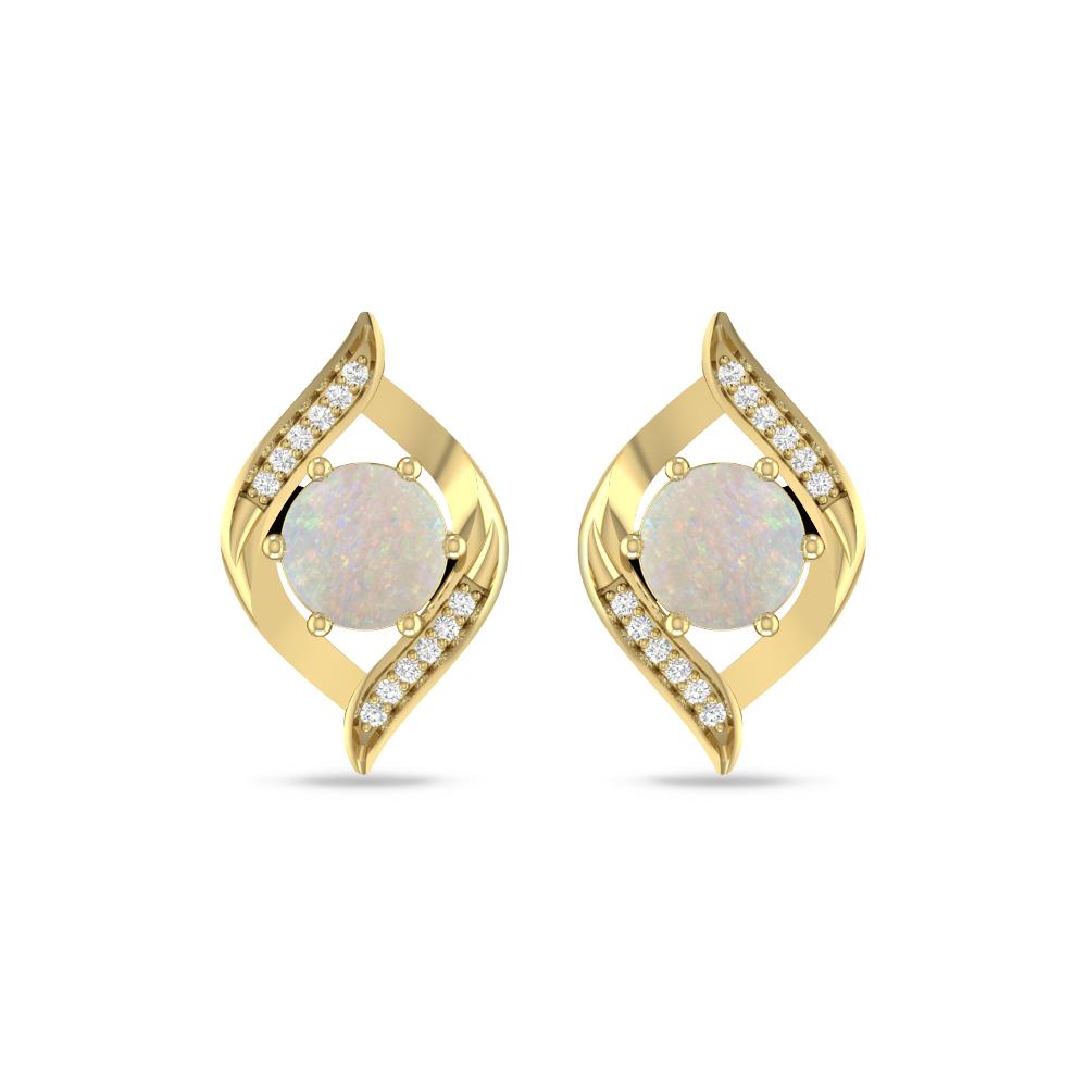Yellow Gold - Opal