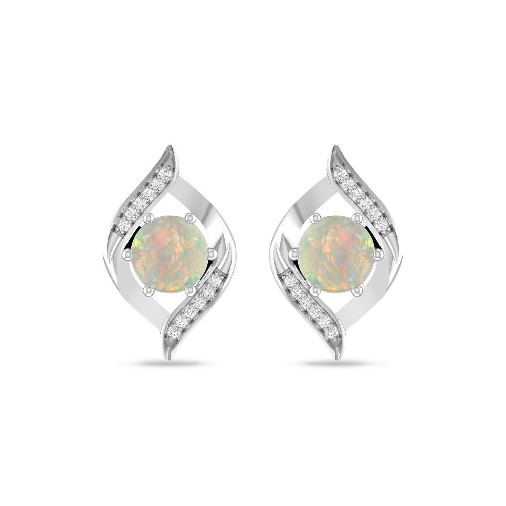 White Gold - Opal