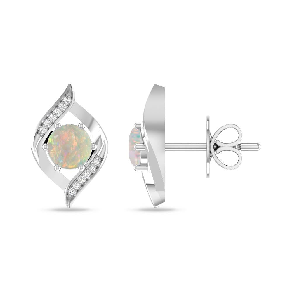 White Gold - Opal