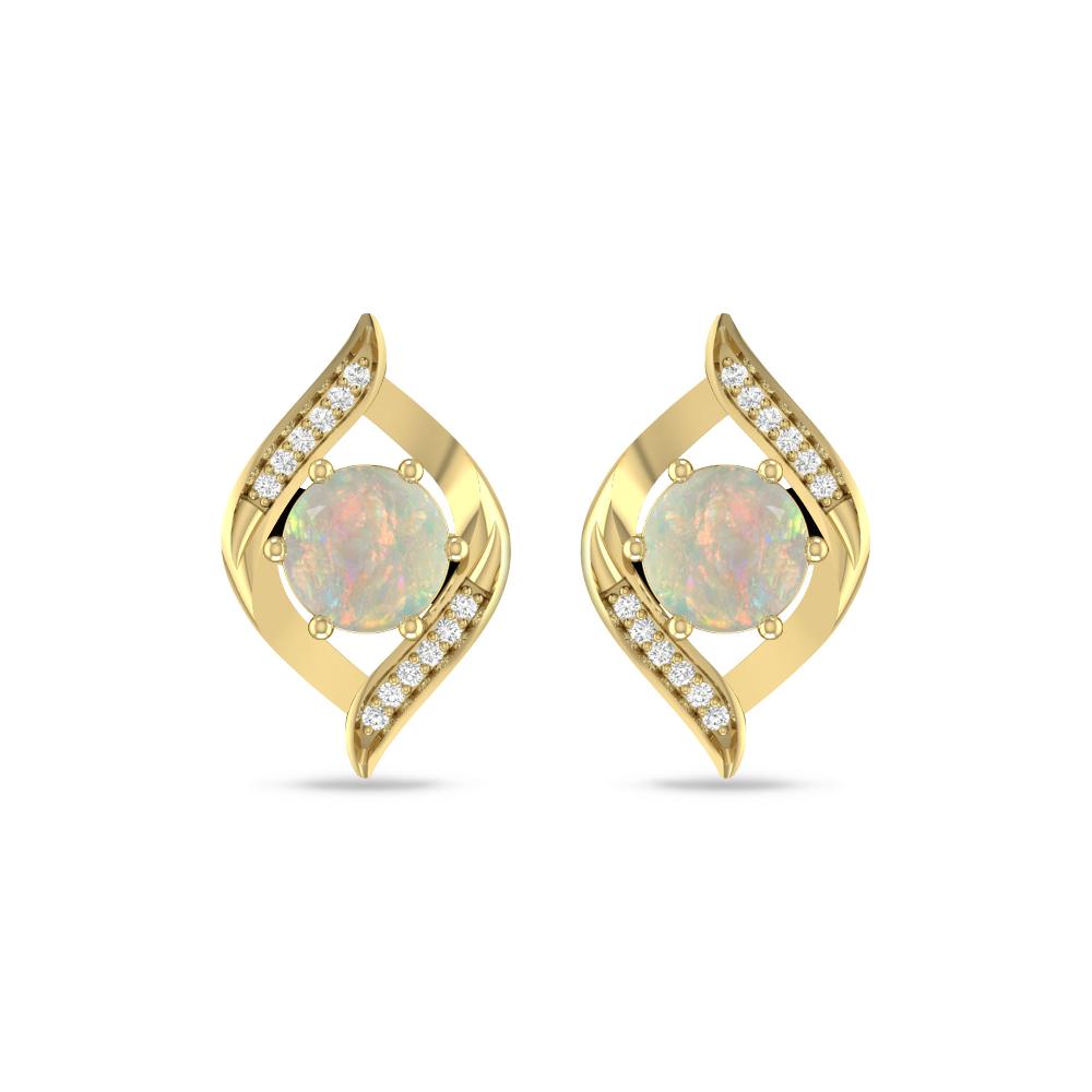 Yellow Gold - Opal