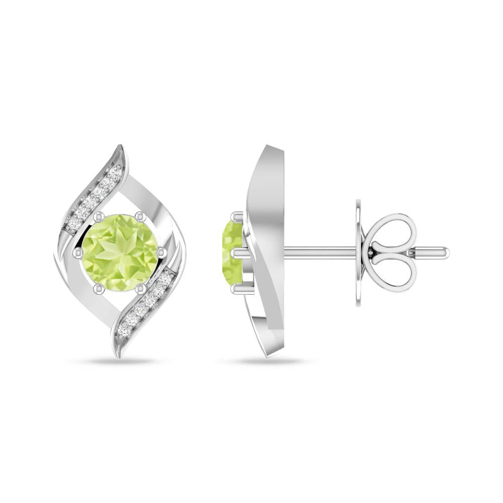 White Gold - Peridot