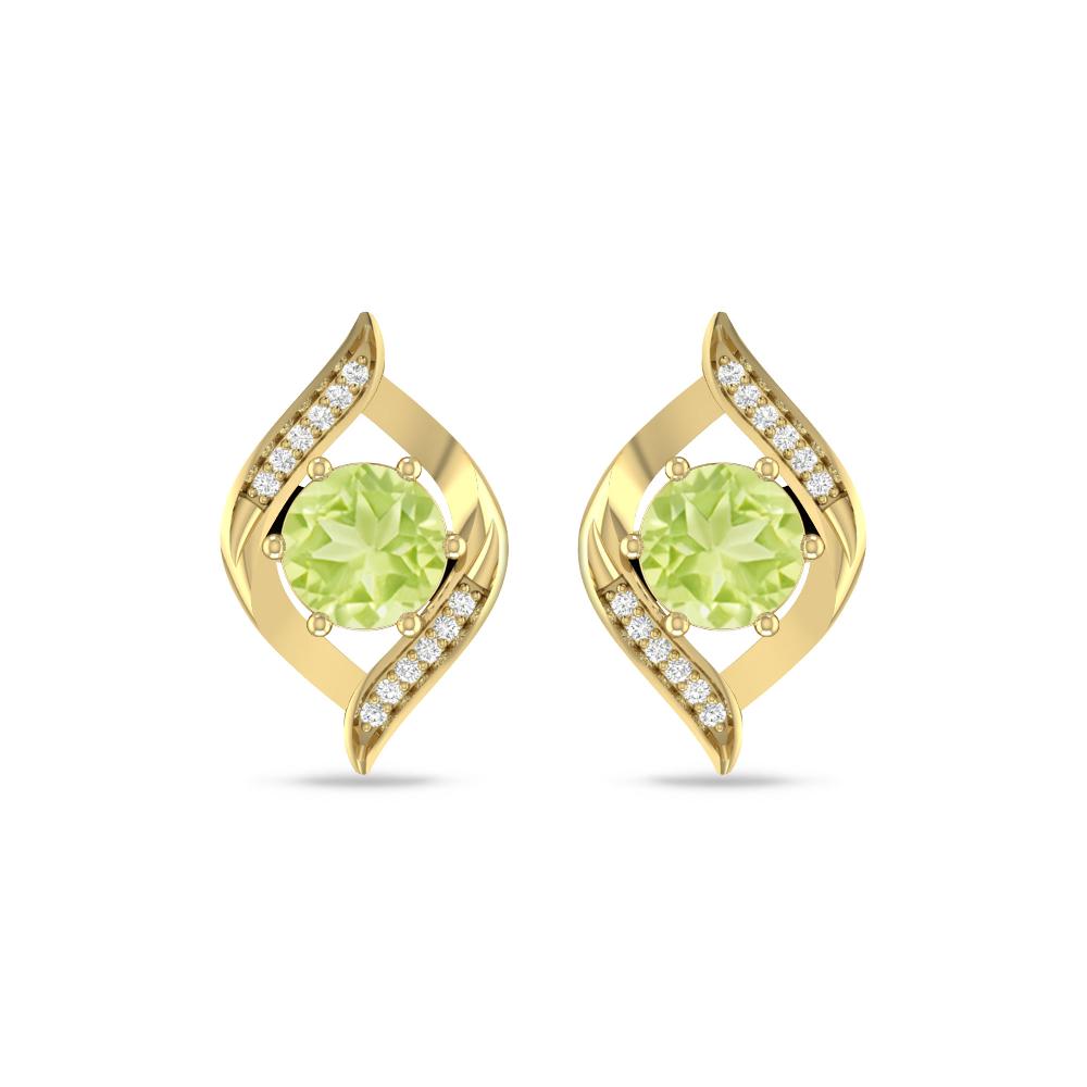 Yellow Gold - Peridot