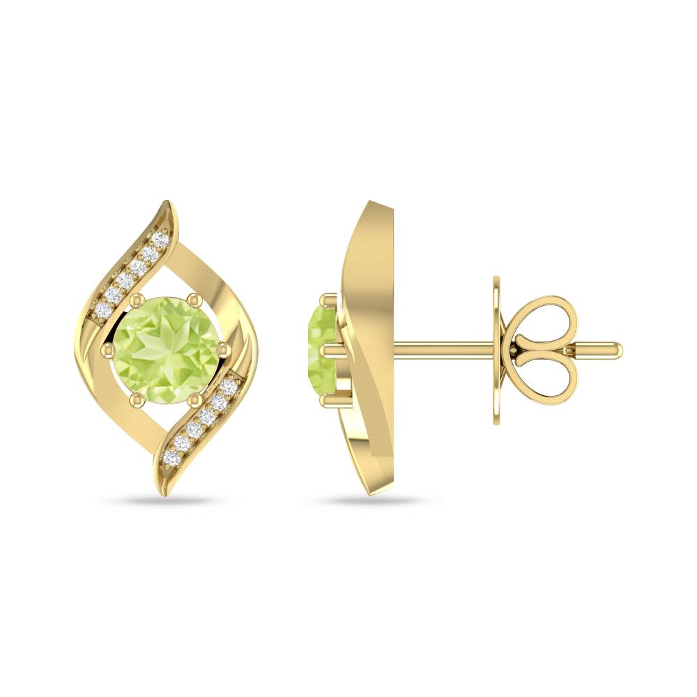 Yellow Gold - Peridot