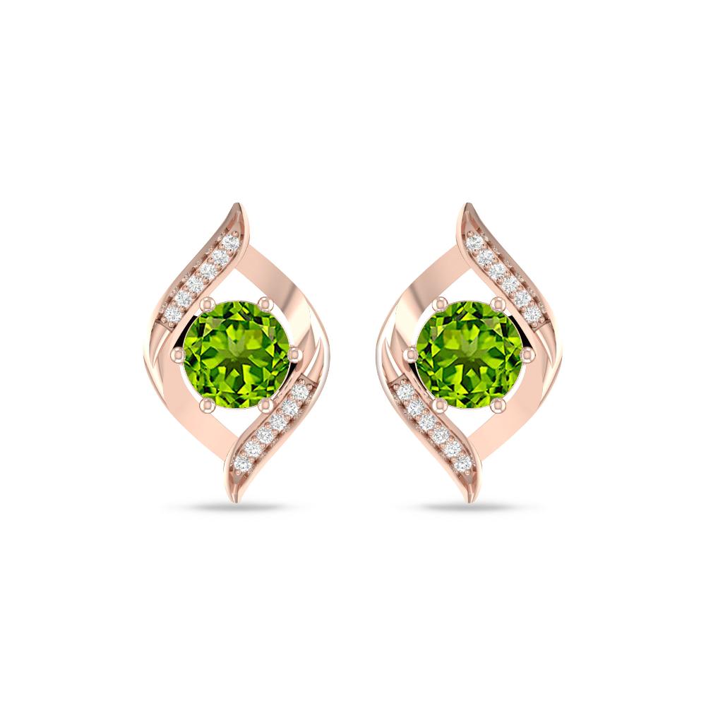Rose Gold - Peridot