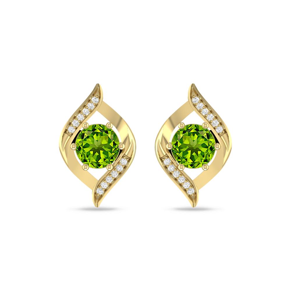 Yellow Gold - Peridot