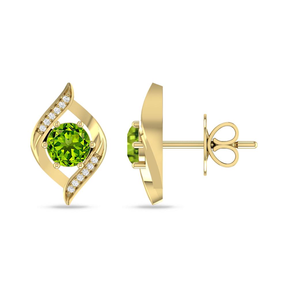 Yellow Gold - Peridot