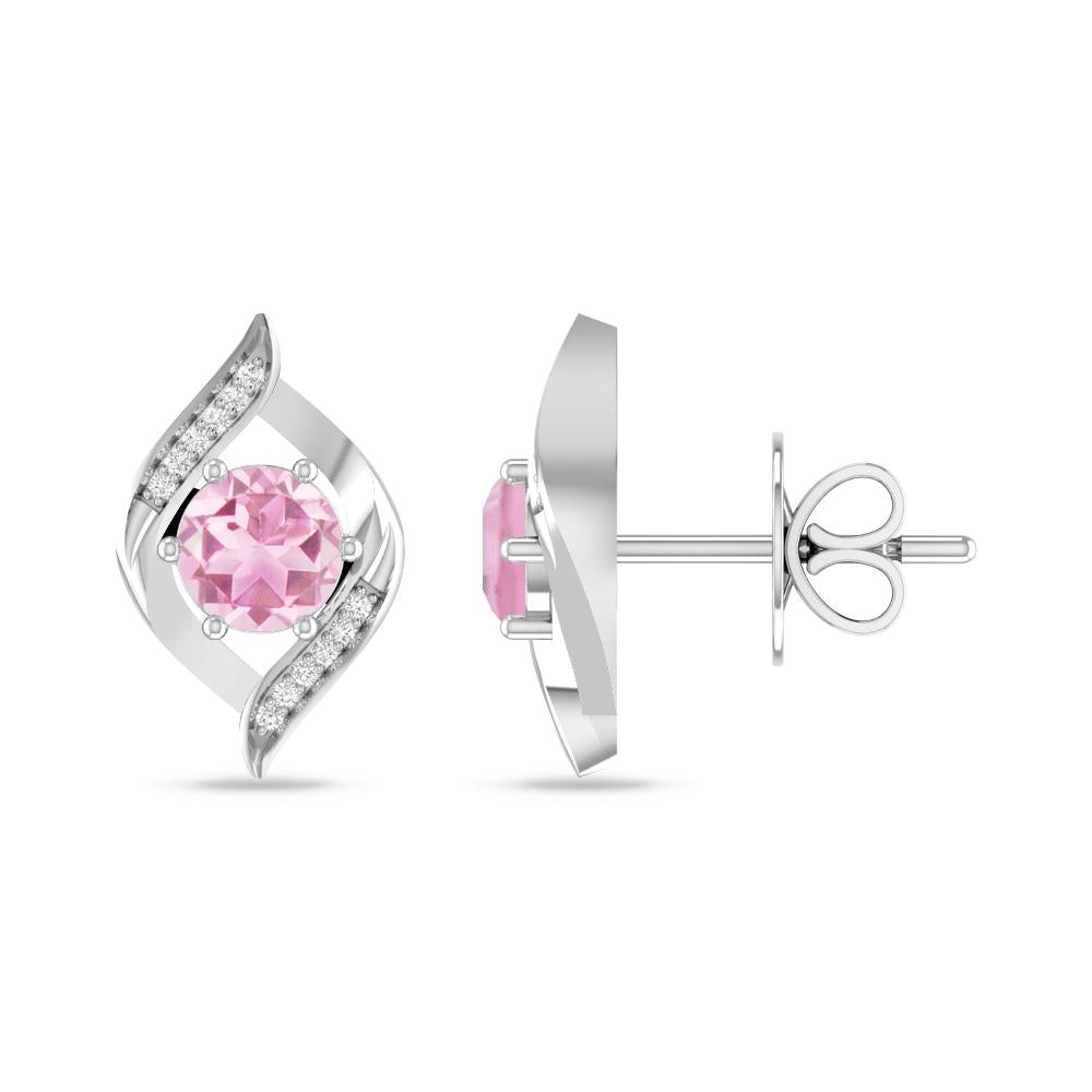 White Gold - Pink Tourmaline