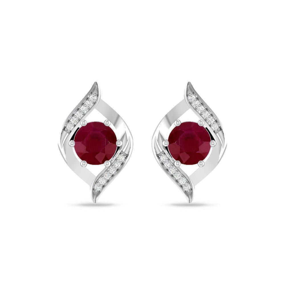 White Gold - Ruby