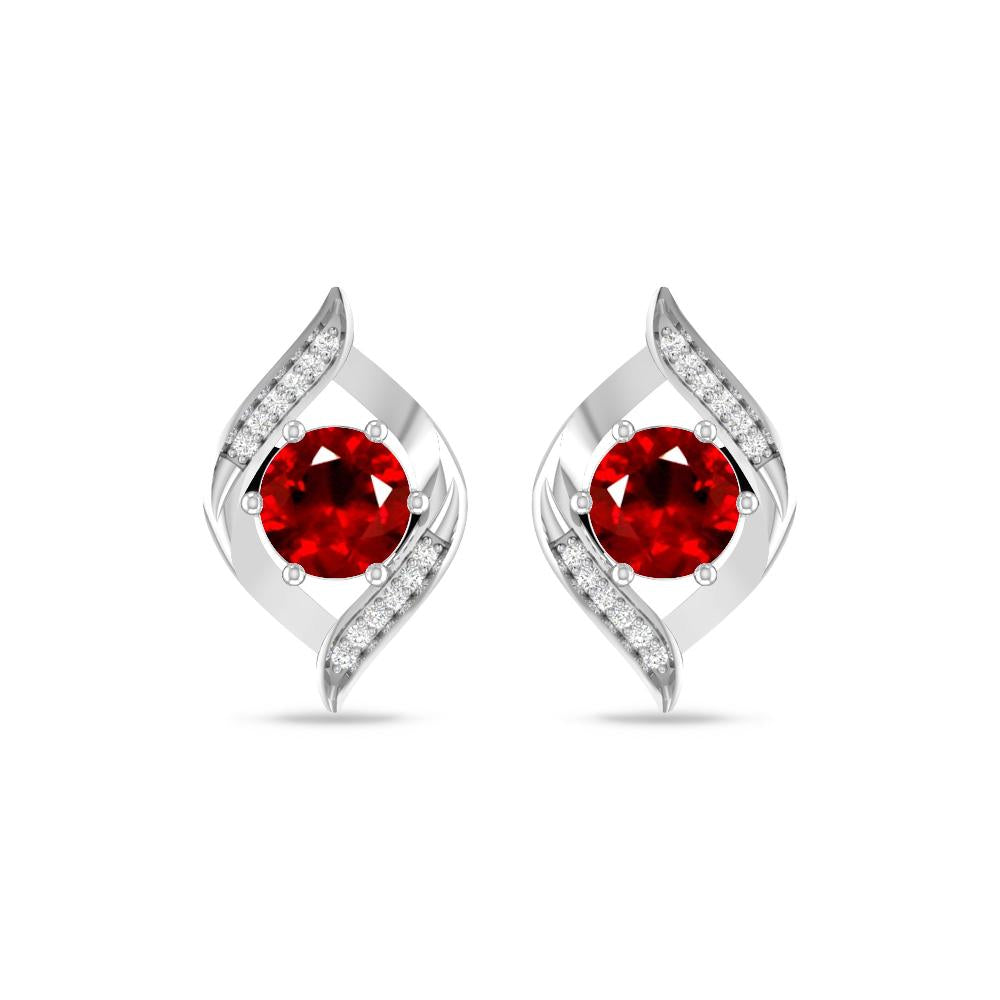 White Gold - Ruby