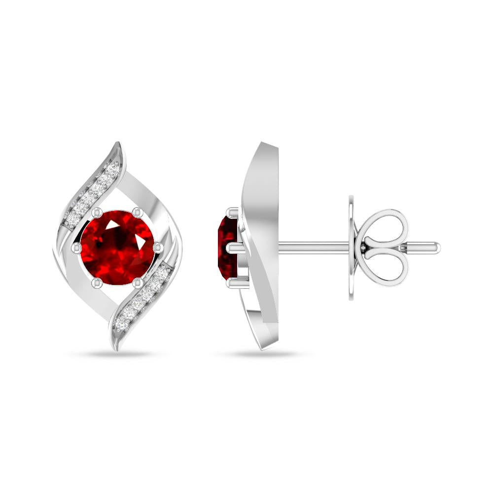 White Gold - Ruby
