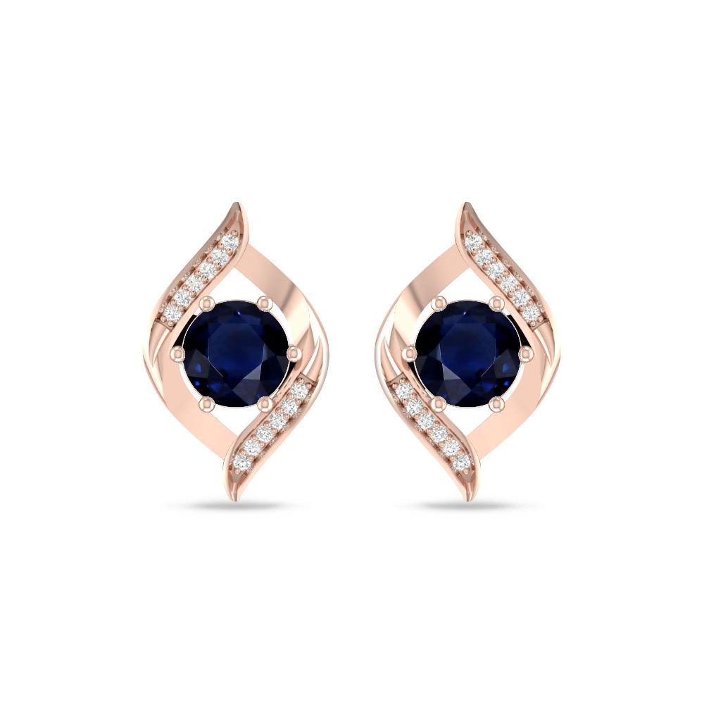 Rose Gold - Sapphire