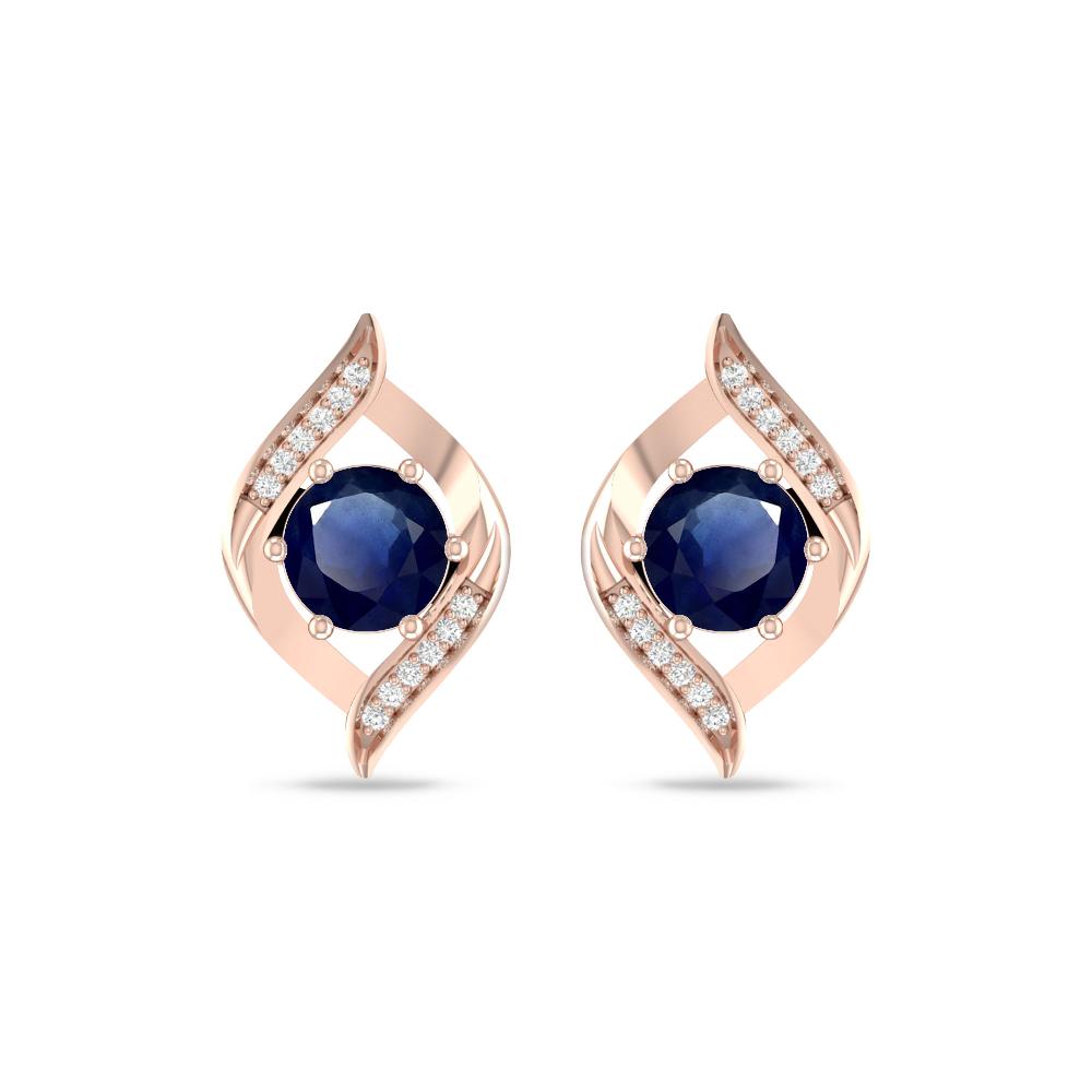 Rose Gold - Sapphire