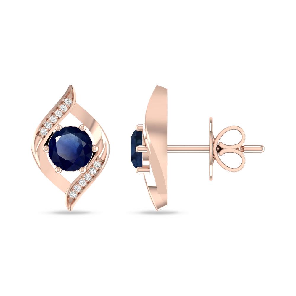 Rose Gold - Sapphire